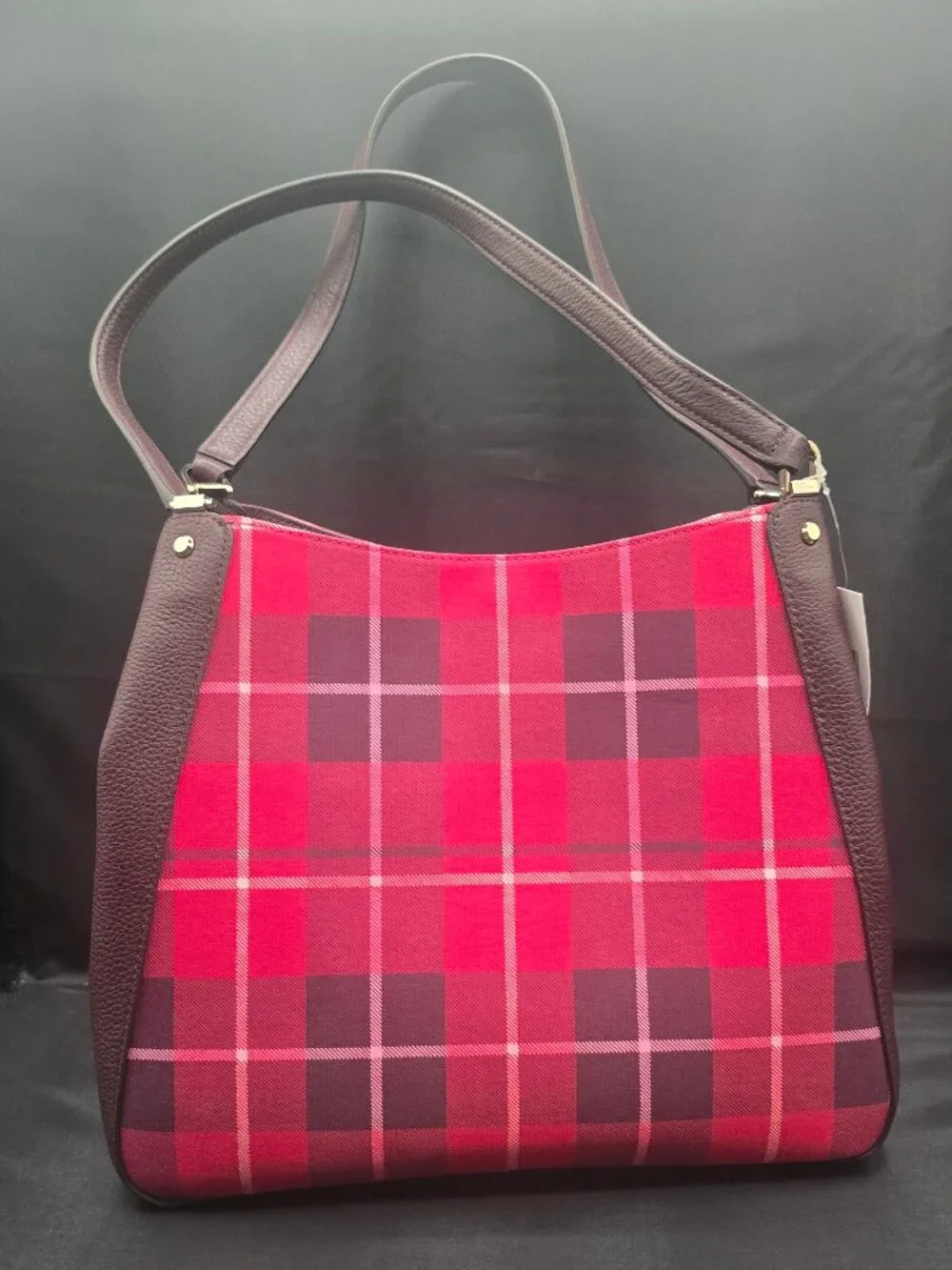 Kate Spade Leila Medium Triple Compartment Shoulder Bag WKR00653 Bright Rose